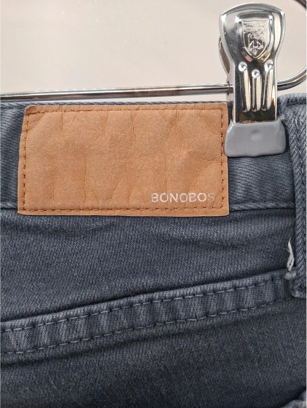 Bonobos Jeans Mens 32x30 BlackcDenim Slim Fit Casual Preppy Comfort Work Stretch
